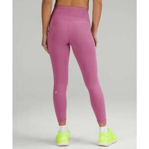 Lululemon Wunder Train High-Rise Tight with Pockets 25", Velvet Dust, Size 4